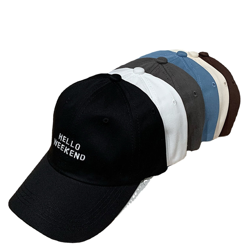 Fashion Embroidered Letter Baseball Cap Outdoor Sunshade