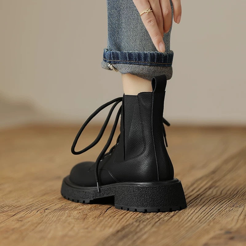 Women's Martin Boots Thick-soled Chelsea Boots