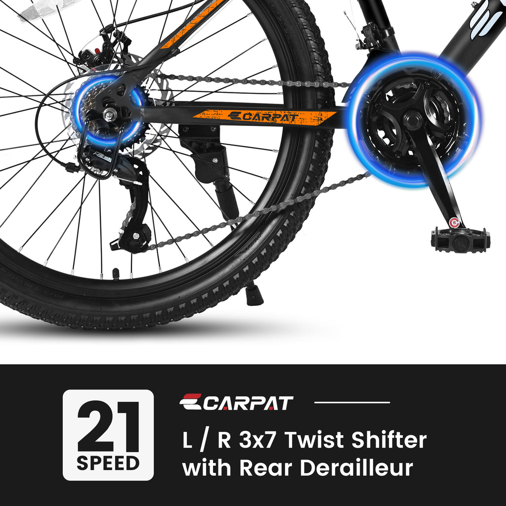Bicycle S26102-BLACK-ORANGE