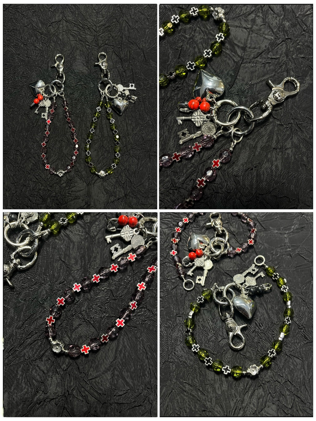 Original Handmade Beaded Gold Waist Chain