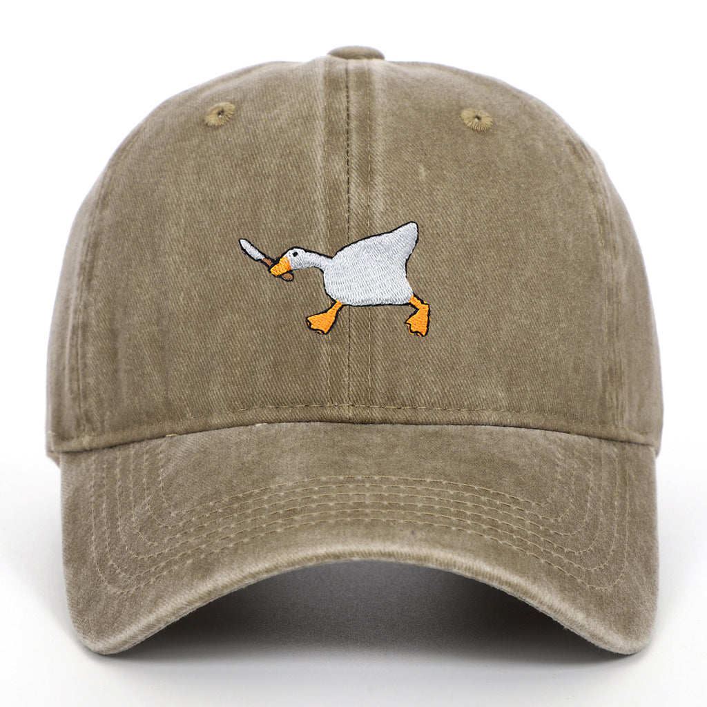 Funny Embroidery Baseball Cap Men Women Trendy All-match