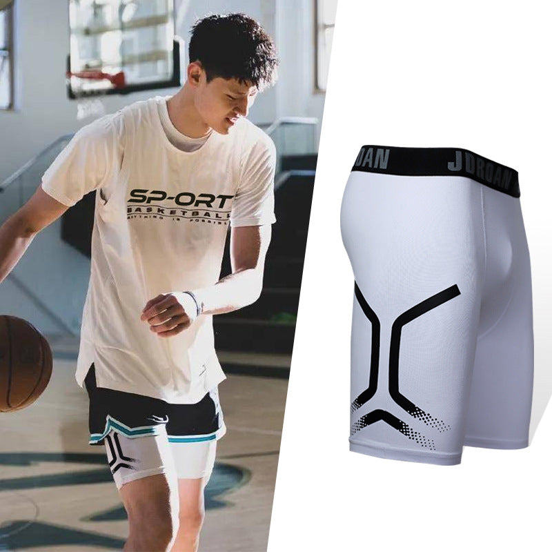 Basketball Compression Base Underwear For Men High Elasticity Quick-drying Seven-minute Fitness