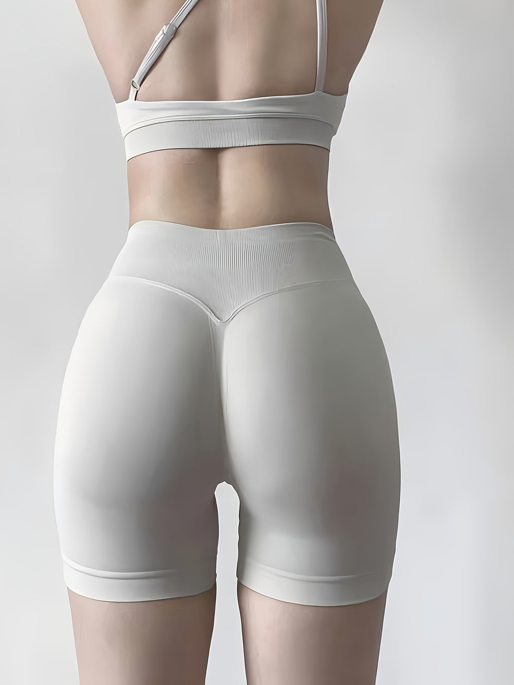 4-Pack Workout Yoga Shorts High-Waiste  Booty-Lifting Gym & Running