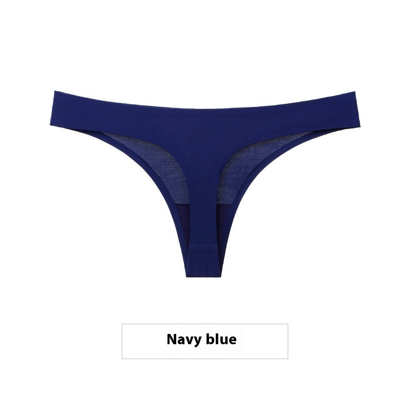 Ice Silk Seamless One-piece Women's Underwear
