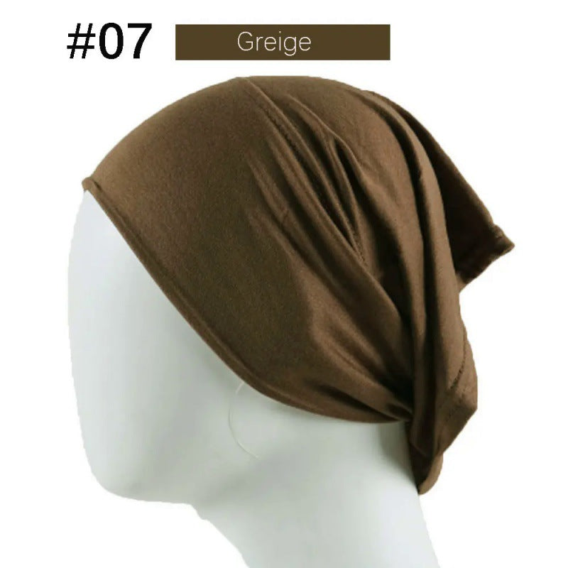 Modal Monochrome Smoke Pipe Cap Bottoming Hood