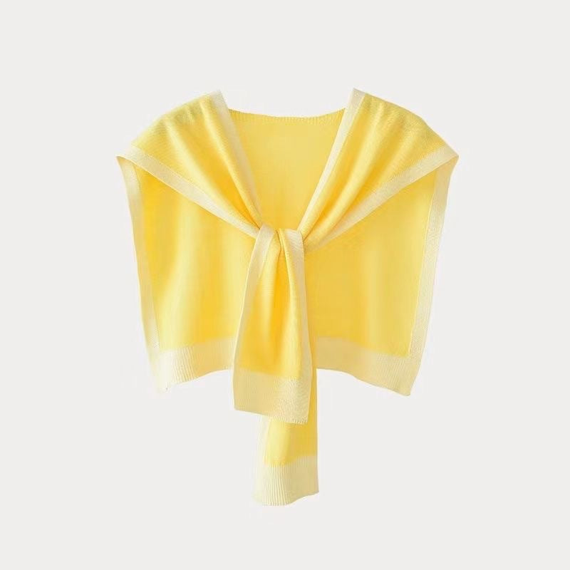 Air-conditioned Room Shawl Shoulder Neck Protection Fake Collar Skirt