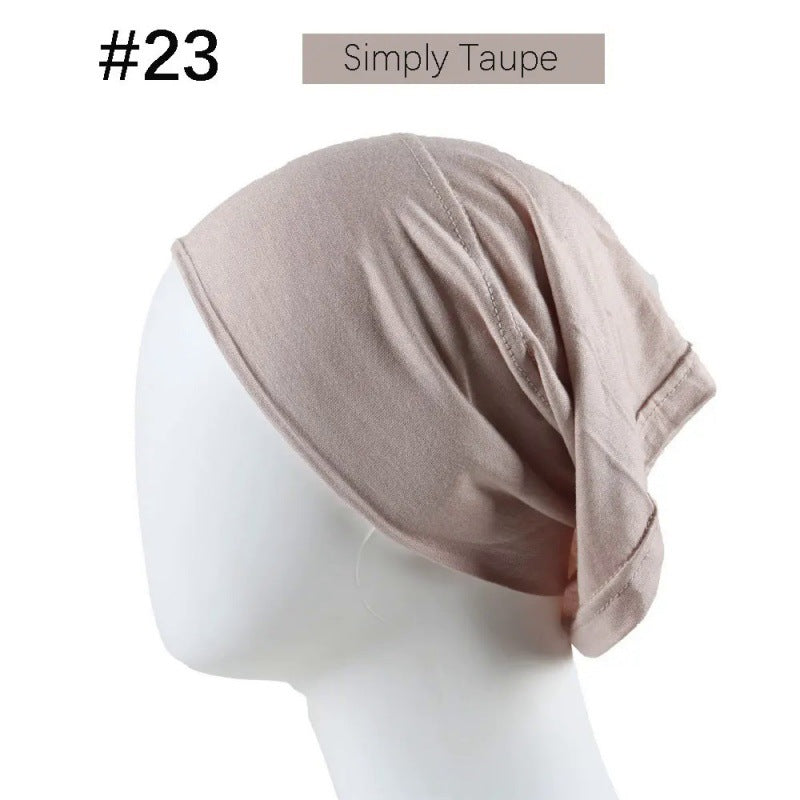 Modal Monochrome Smoke Pipe Cap Bottoming Hood