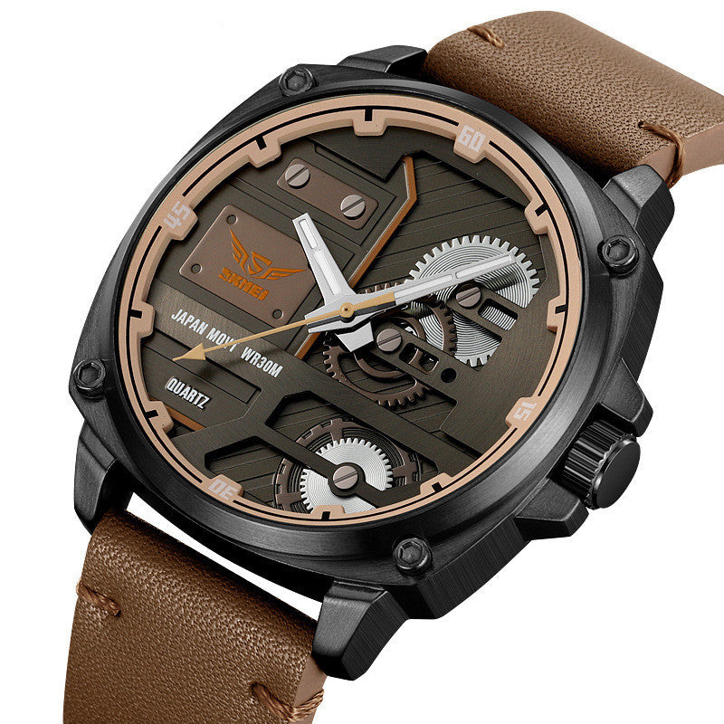 Quartz Watch Waterproof Men's Waterproof