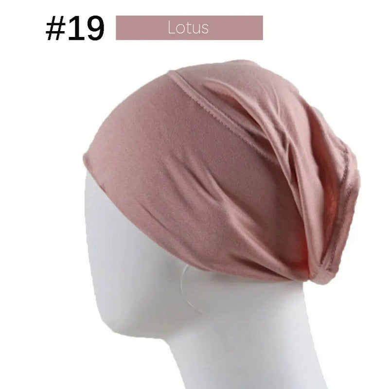 Modal Monochrome Smoke Pipe Cap Bottoming Hood