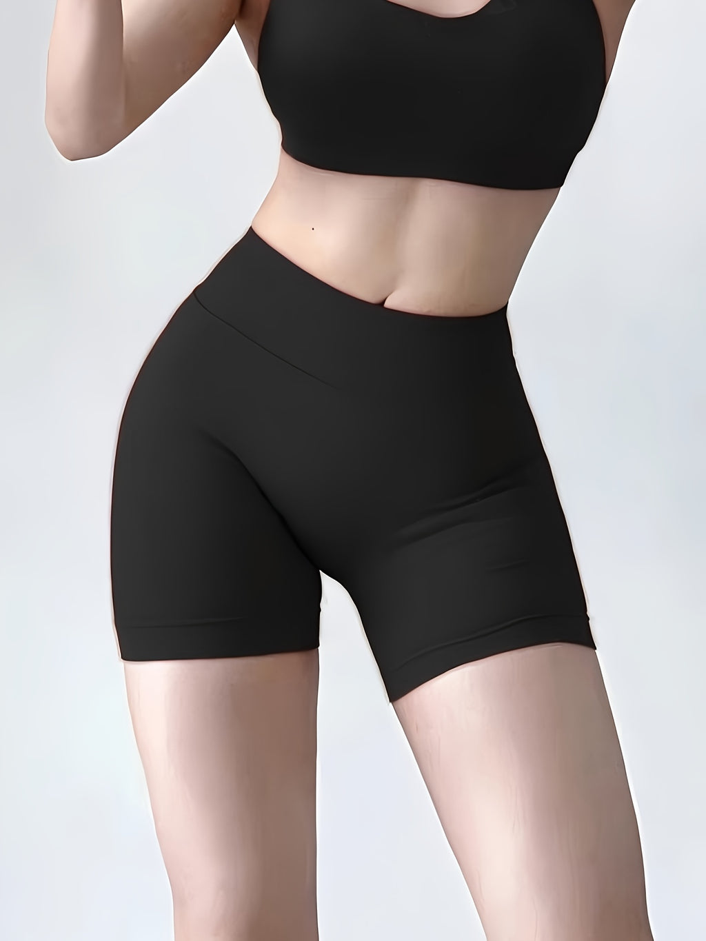 2pcks-Cooling Yoga Shorts Breathable & Anti-Bacterial