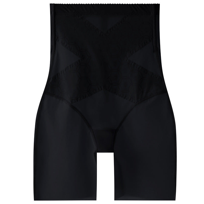 Plus Size High Waisted Tuck Pants Waist Shaping Hip Lift Boxers